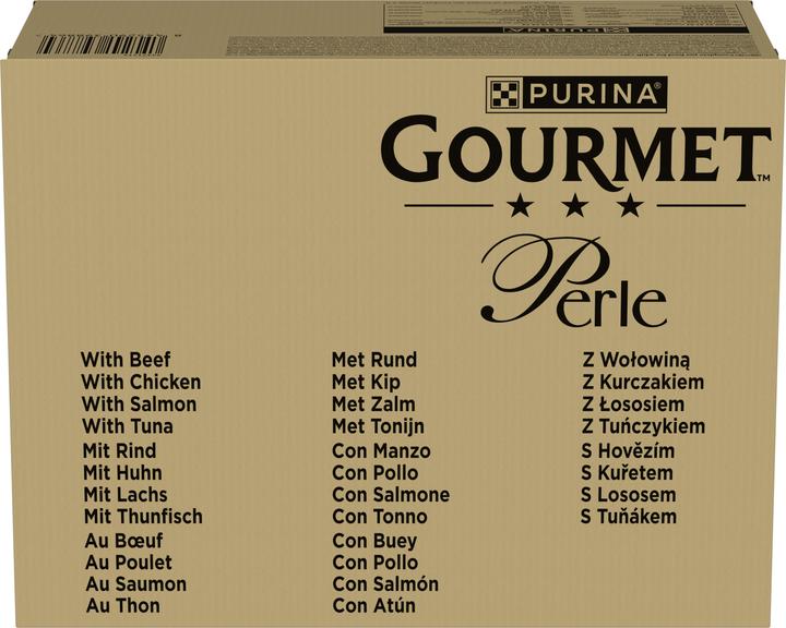 Image du produit Gourmet Viande et poisson en sauce (Adulte, 8160 g)