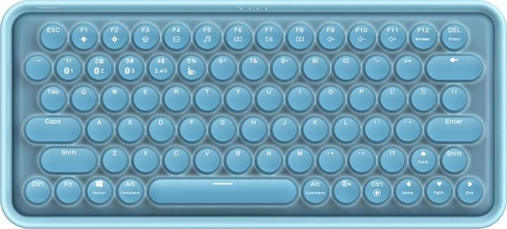 Produktbild Rapoo Wireless Multimode Keyboard Ralemo Pre 5 QWERTY Us Blue (USA, Kabellos)