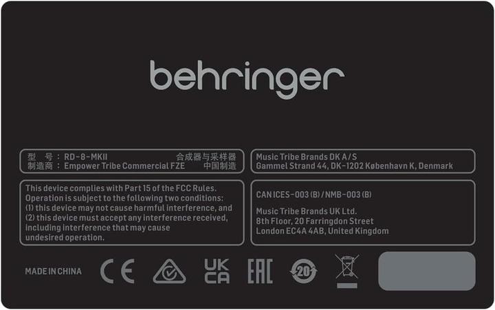 Produktbild Behringer RD-8 MKII
