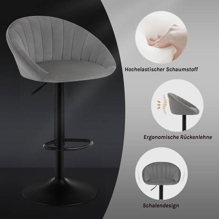 Produktbild Woltu Barhocker drehbar