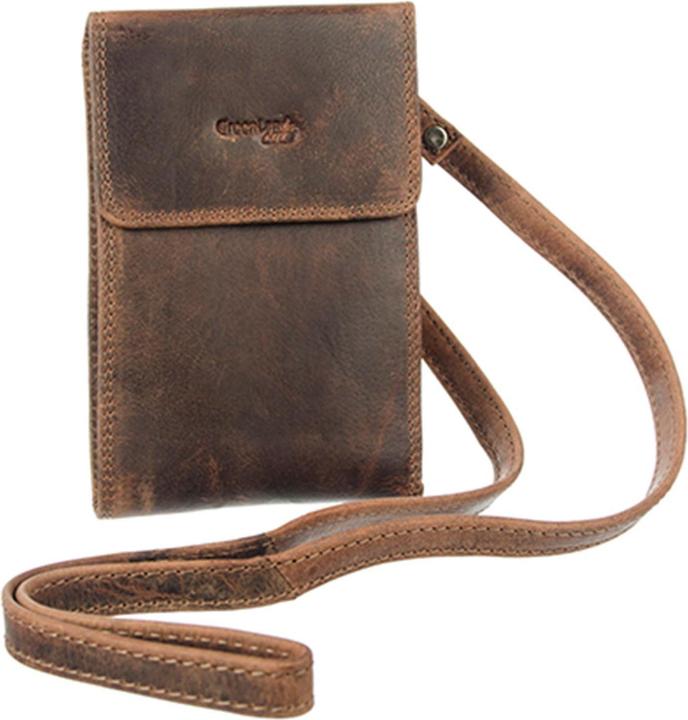 Actual product image Greenland Nature Montana shoulder bag leather 11 cm