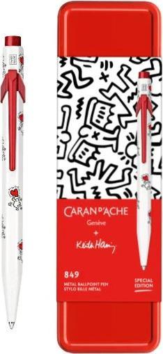 Immagine prodotto Caran d'Ache 849 Keith Haring Sonderedition (Nero, Rosso, Bianco, 1 x)
