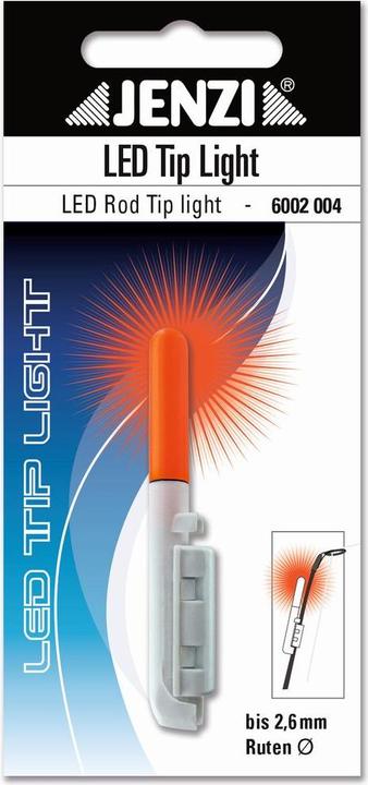Immagine prodotto Jenzi LED Tip Light 2.6mm: Hochwertige Bissanzeiger für Angler