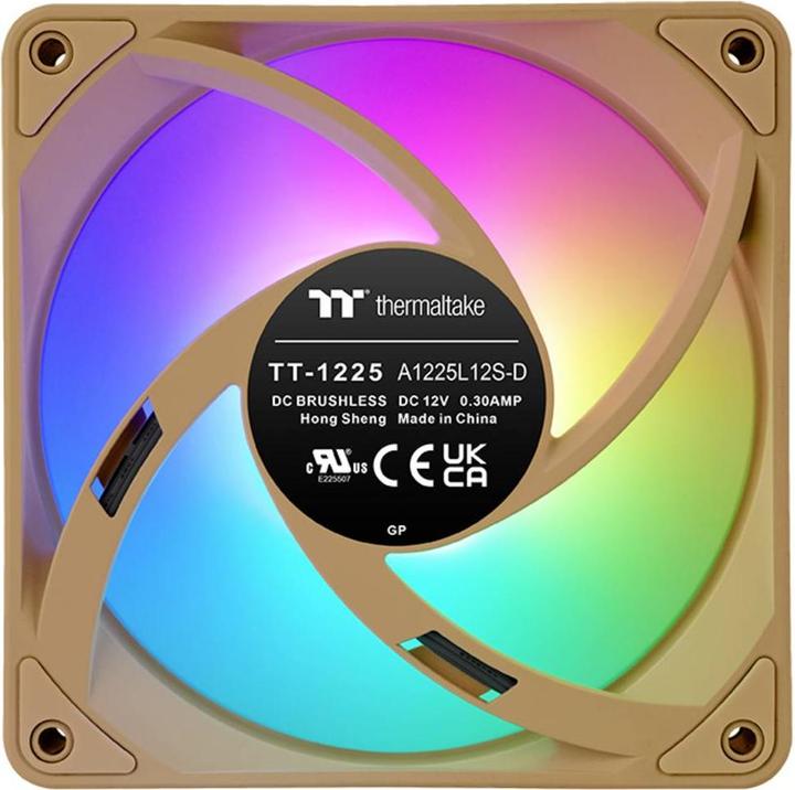 Immagine prodotto Thermaltake TT CT120 EX Reverse ARGB PC Cooling Fan 3 Pack Gravel Sand (120 mm, 3 x)