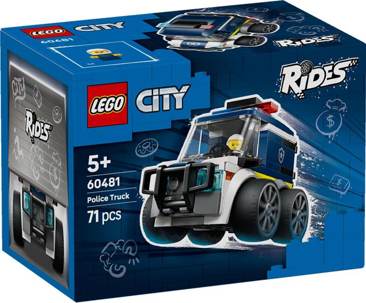 Image du produit LEGO Coole Flitzer – Polizei-Truck (60481, LEGO City)
