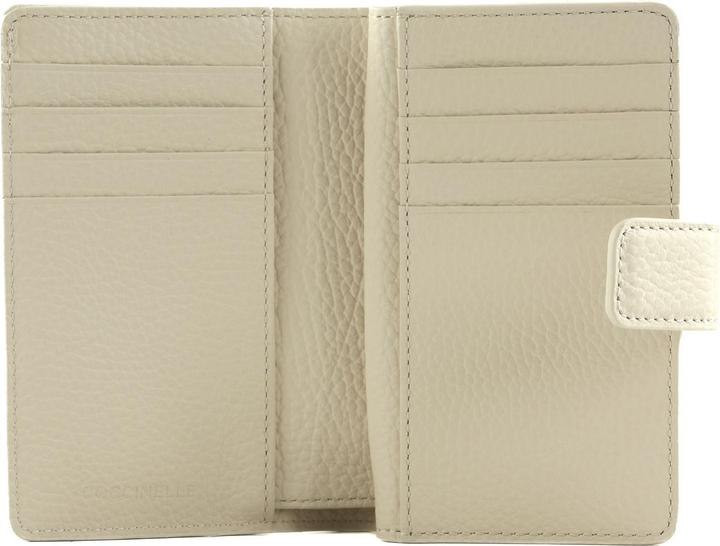 Actual product image Coccinelle Metallic Soft Mini Wallet Grained Leather