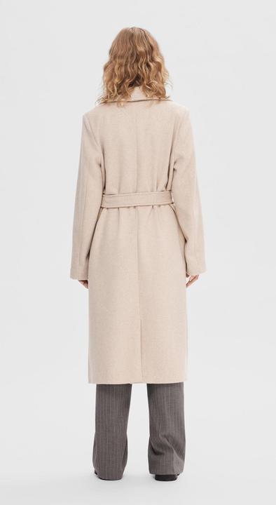 Actual product image Selected Femme Belted wool coat