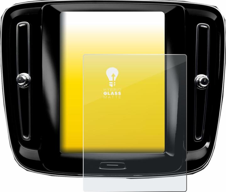 Produktbild upscreen Entspiegelungs Schutzglas für Volvo XC40 Sensus Connect 8.7" 2018-2020 Schutzfolie Panzer Folie