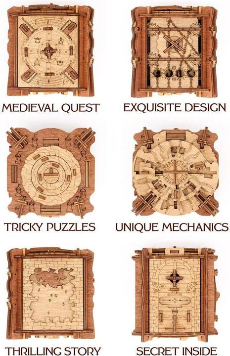 Image du produit iDventure Cluebox - Escape Room dans une boîte, Le secret de Camelot (Allemand)