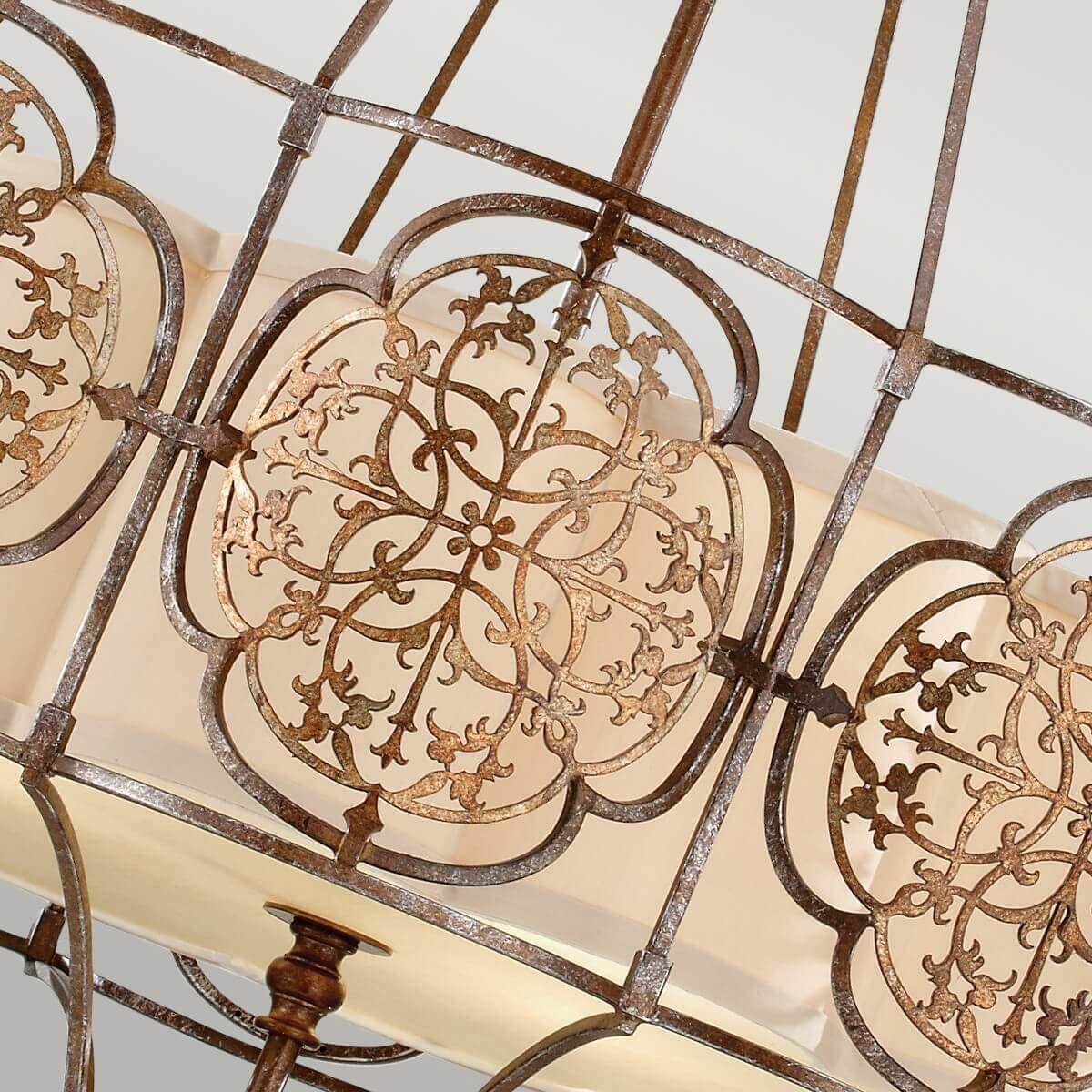 Thumbnail - Elstead Lighting, Kronleuchter, Marcella Kronleuchter E27 4-fach Britische Bronze, oxidierte Bronze (81.90 cm)
