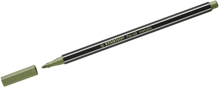 Immagine prodotto STABILO Penna 68 Premium Metallic Felt Pen (Verde chiaro, 1 x)