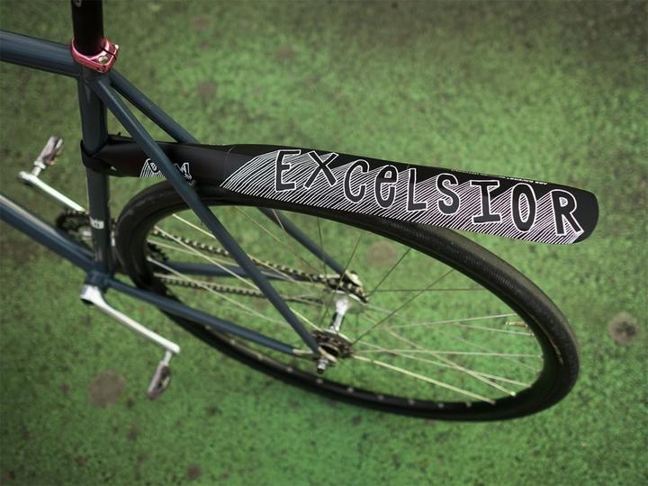 Actual product image Ass Savers Fendor Bendor splash guard (Rear mudguard)