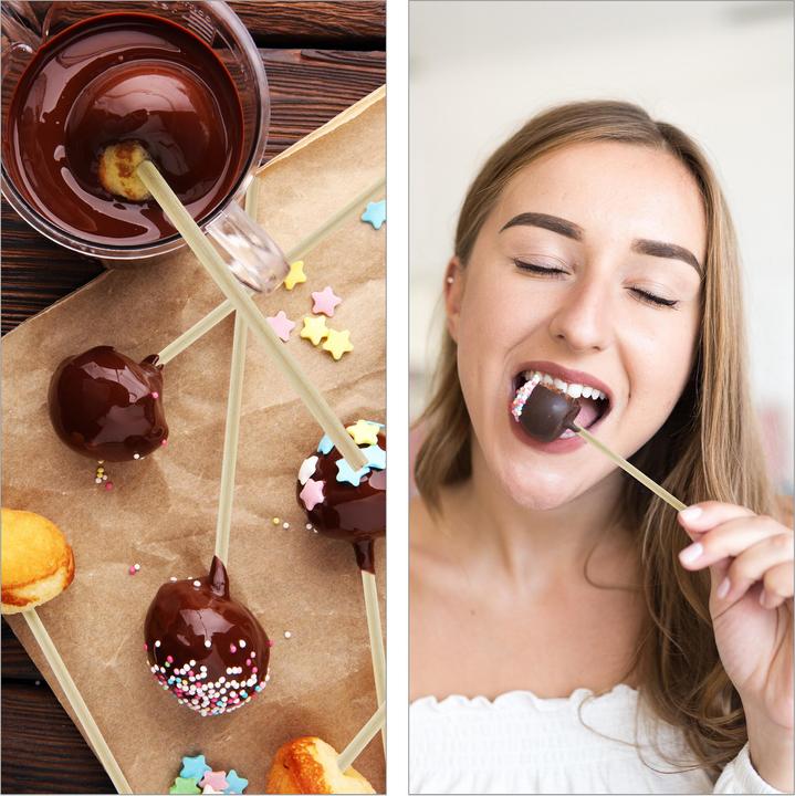 Actual product image Relaxdays 1000x Cakepop Sticks