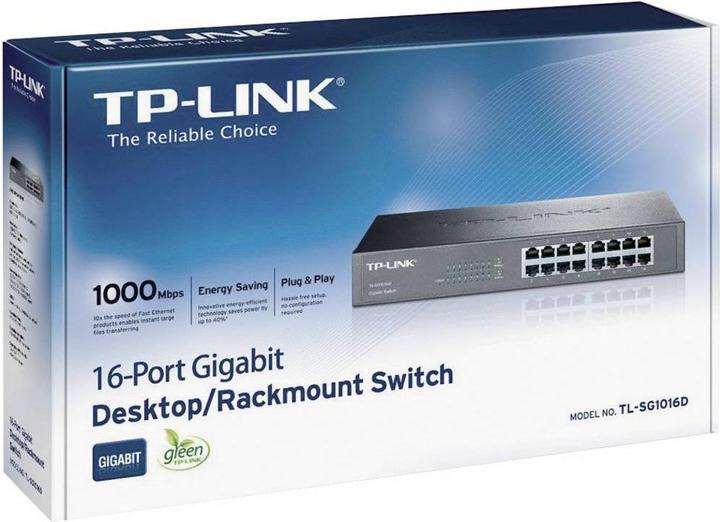 Image du produit TP-Link Tl-Sg1016d (16 ports)