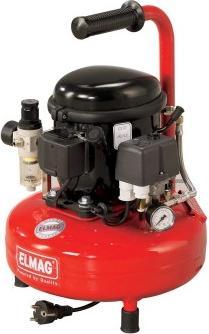 Actual product image Elmag - Compressor AIRBRUSH P 50 W Delivery rate 35 l/min 8 bar (8 bar, 9 l)