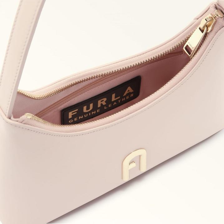 Actual product image Furla diamante mini leather bag color azalea