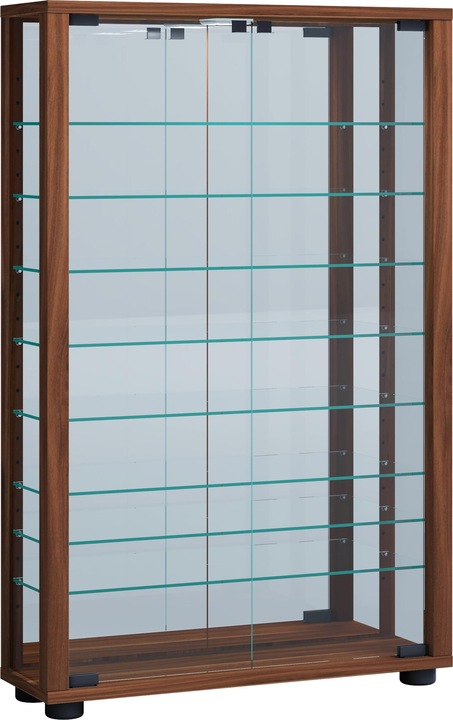 Immagine prodotto VCM Collezione Vetrina a muro Legno Vetro Vitrosa Mini Specchio (59 x 18 x 91 cm)