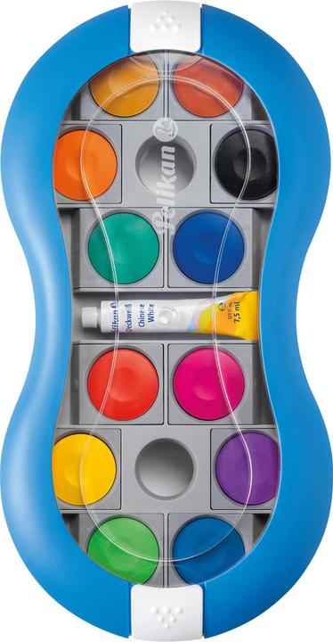 Actual product image Pelikan Cover paint box Space (Blue, 12 ml)