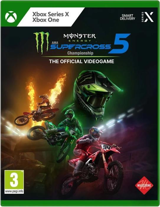 Produktbild Plaion Monster Energy Supercross 5 (km2) (Xbox Series X, EN)