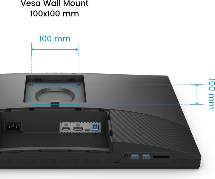 Actual product image BenQ 61,2cm SW242Q 16:10 DP/HDMI/DVI gr.lift/piv. WUXGA (2560 x 1600 pixels, 24.10")