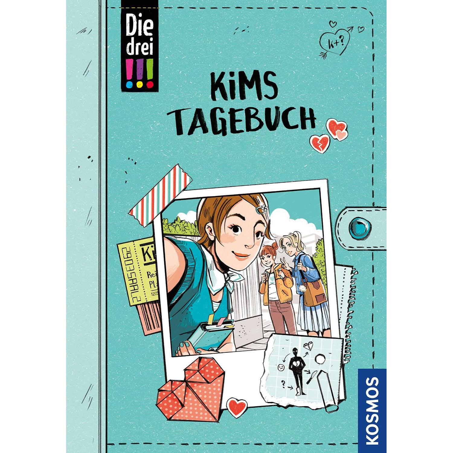 Die drei!!!, Kims Tagebuch, Kinderbücher von Sina Flammang, Hanna Wenzel