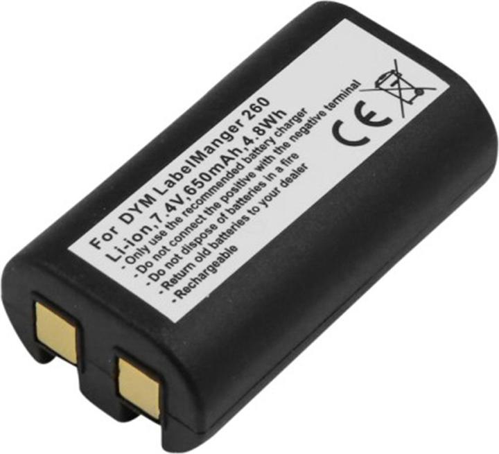 Avizar DYMO LabelManager 260 Akku (1 Stk., Gerätespezifisch, 650 mAh)