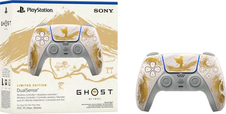 Produktbild Sony DualSense Wireless-Controller Limited Edition Ghost of Yotei (PS5)