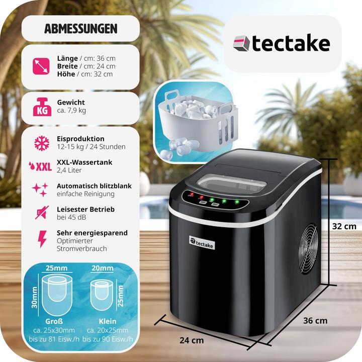 Produktbild tectake Eiswürfelbereiter