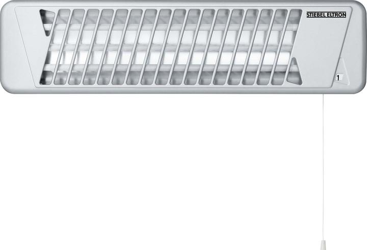 Stiebel Eltron IW 120 Emetteur à quartz infrarouge, 1,2 kW, approuvé TÜV/GS, blanc, sans prise, 230V (1200 W)