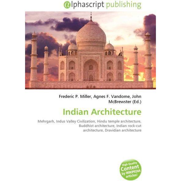 Indian Architecture, Fachbücher von Agnes F. Vandome, Frederic P. Miller, John McBrewster