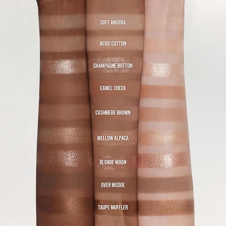 Produktbild Dasique Schattenpalette in Beige mit 9 mischbaren Farben (Beige Knit)