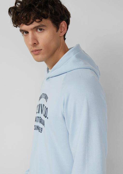 Produktbild s.Oliver Sweatshirt Sweatshirt aus Baumwollmix mit Frontprint (M)