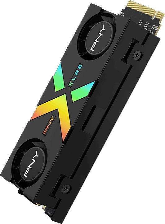 Image du produit PNY CS3150 XLR8 Gaming Epic-X 1TB SSD M.2 GEN5 NVMe RGB Heatsink (1000 Go, M.2 2280)