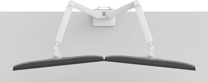 Actual product image Neomounts table mount duo 100x100 9kg/17-32"/white/fully moveable (Table, 35")