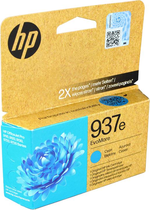 Immagine prodotto HP Inchiostro n. 937e EvoMore ciano (C)