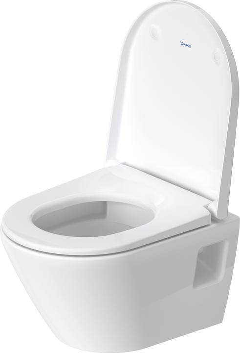 Produktbild Duravit Wand-Tiefspül-WC D-NEO Compact rimless HygieneGlaze weiss