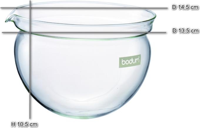 Actual product image Bodum Replacement glass (1 l)