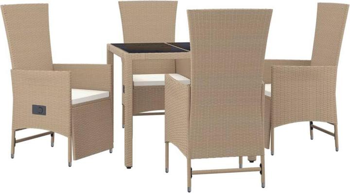 Produktbild vidaXL Garten Essgruppe (90 x 90 x 75 cm)