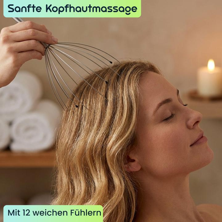Actual product image Casativo Head massage spider