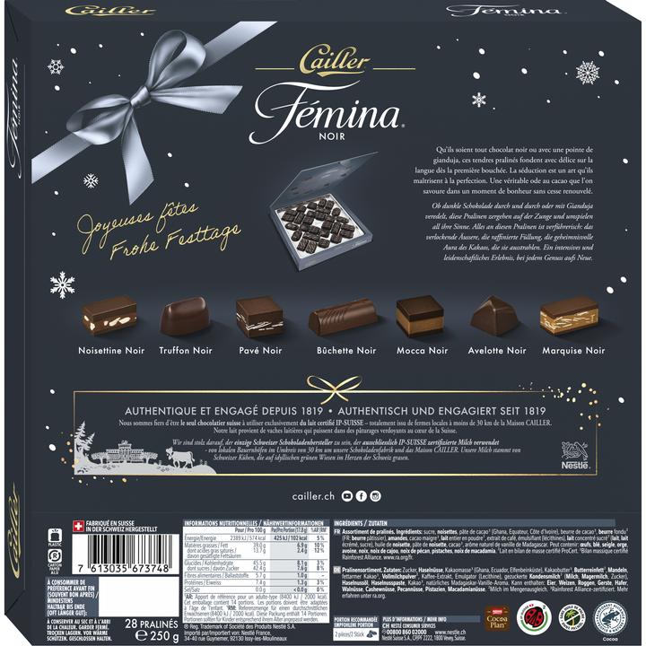 Produktbild Cailler Fémina Pralinen Dunkel (250 g)