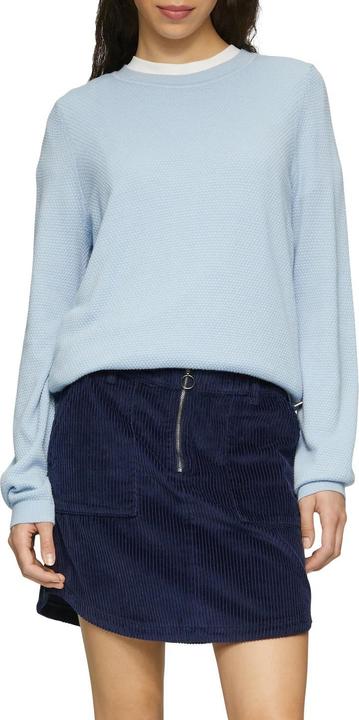 Image du produit s.Oliver Strickpullover Strickpullover mit Struktur aus Viskosemix (XL)