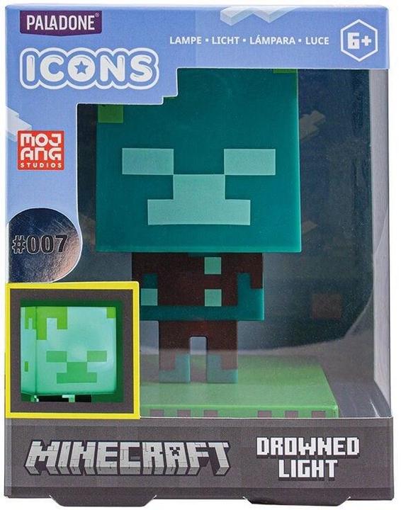 Produktbild Paladone Products Minecraft Drowned Zombie Icon Light