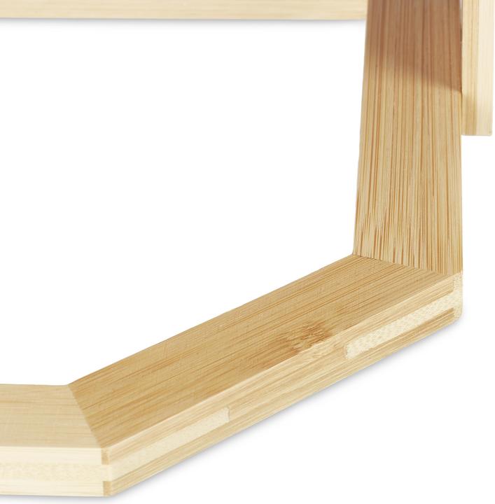 Actual product image Relaxdays corner shelf (27 x 25.50 x 24 cm)