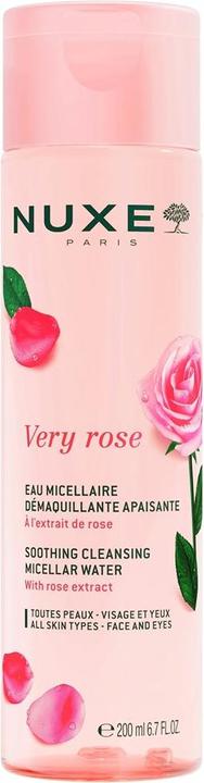Actual product image Nuxe Very Rose - Soothing Cleansing Micellar Water (Micelle water, 200 ml)