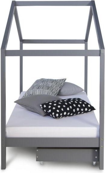 Immagine prodotto Homestyle4u Letto per bambini Letto per bambini con materasso e rete (90 x 200 cm)