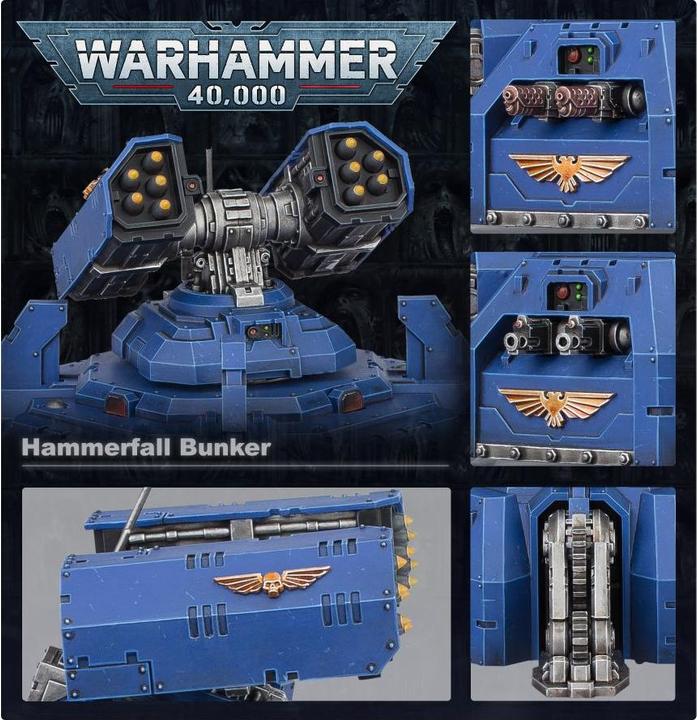 Actual product image Games Workshop Space Marine - Hammerfall Bunker (Plastic)