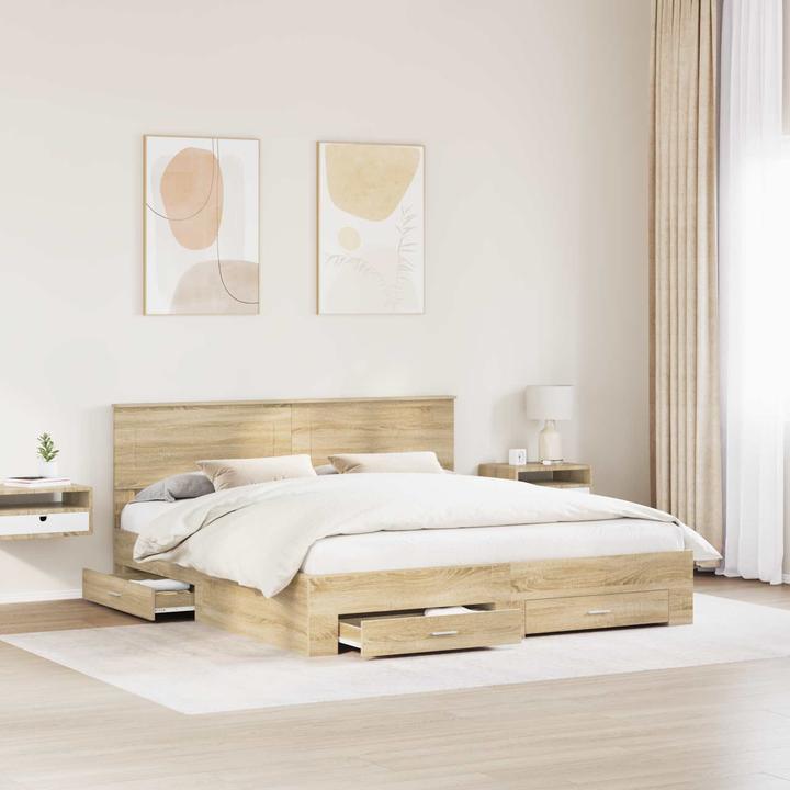Produktbild vidaXL Bettrahmen (200 x 200 cm)