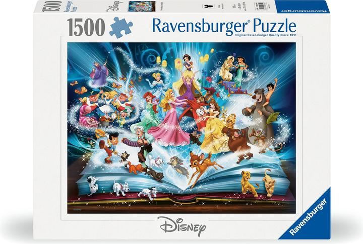 Produktbild Ravensburger Disney's magisches Märchenbuch (1500 Teile)