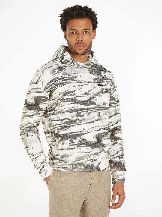 Immagine prodotto Calvin Klein Felpa con cappuccio Horizon Aop (M)