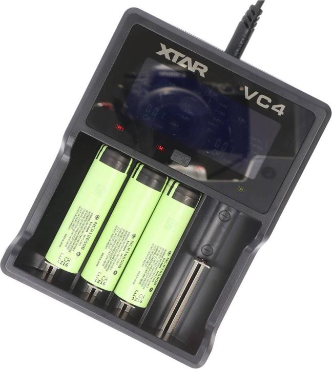 Actual product image Panasonic Charger and battery for icucam 4, 3 batteries per set (3 pcs., Device specific, Battery + charger)